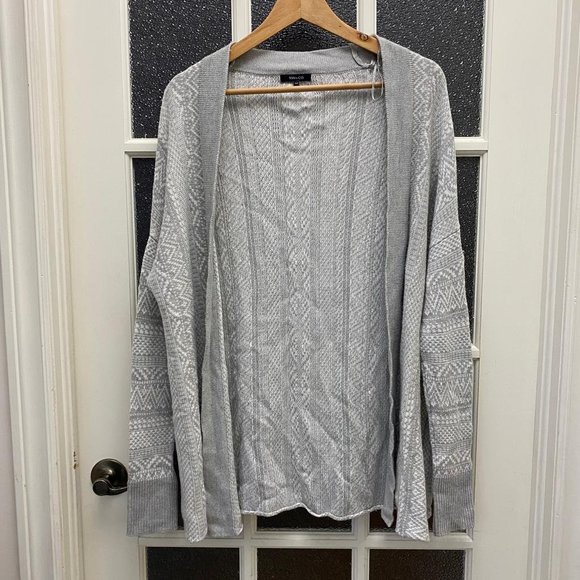 RW & CO | Grey Long Sleeve Cardigan - Picture 4 of 16